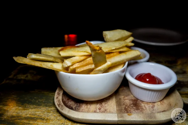 Yucca fries at Calle Dão in NYC, NY
