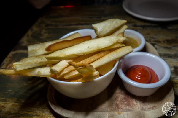 Yucca fries at Calle Dão in NYC, NY
