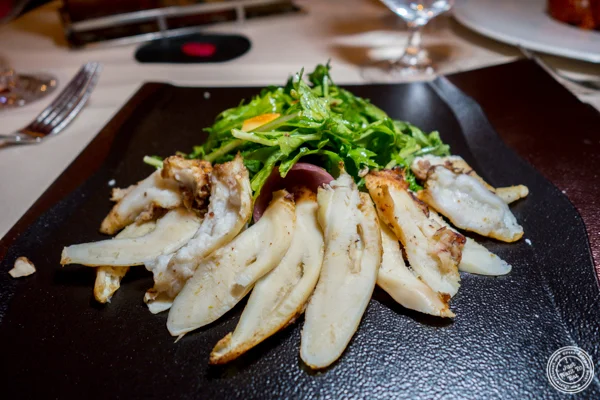 Tandoori octopus at Junoon in NYC, NY