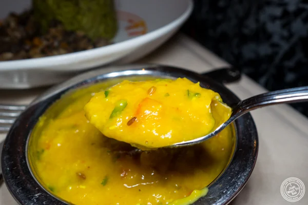 Dal tadka at Junoon in NYC, NY