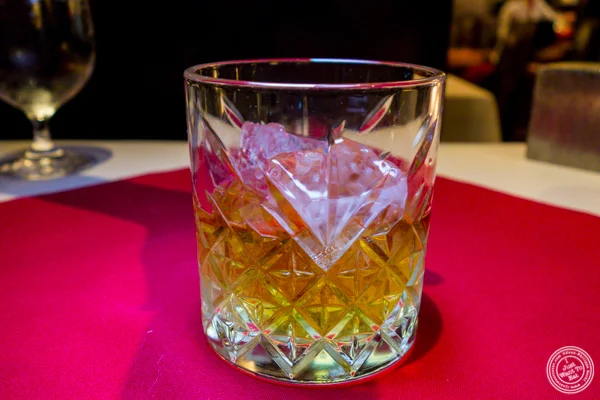 Whisky Rozelieures at Café Boulud in NYC, NY