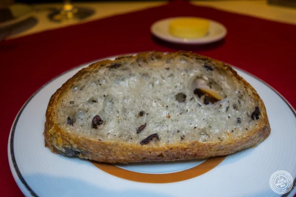 Rosemary bread at Café Boulud in NYC, NY