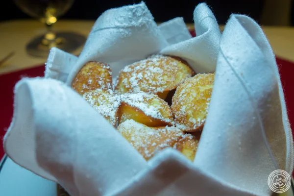 Madelienes at Café Boulud in NYC, NY