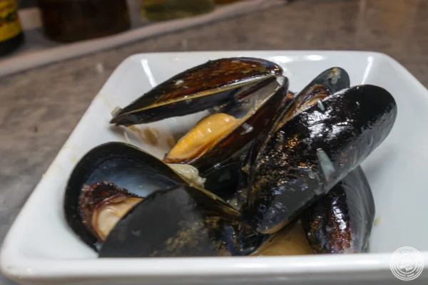 Mussels at Stingray Lounge in Hoboken, NJ