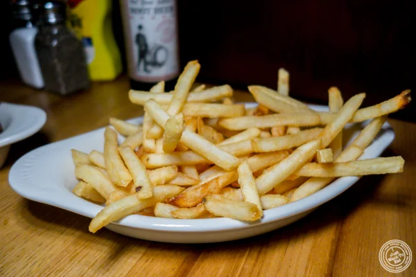 French fries at Corner Bistro in Long Island City