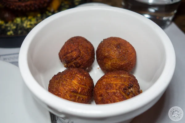Arancini at PN Wood Fired Pizza in NYC, NY