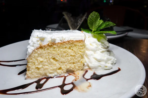 Tres leches at Sexy Tacos Dirty Cash in Harlem