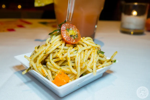 Chicken with Angel hair pasta made with the Bazodee Marvelous Marinade