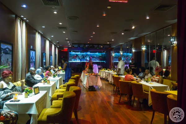Dining room at Minton's Playhouse in Harlem, NY