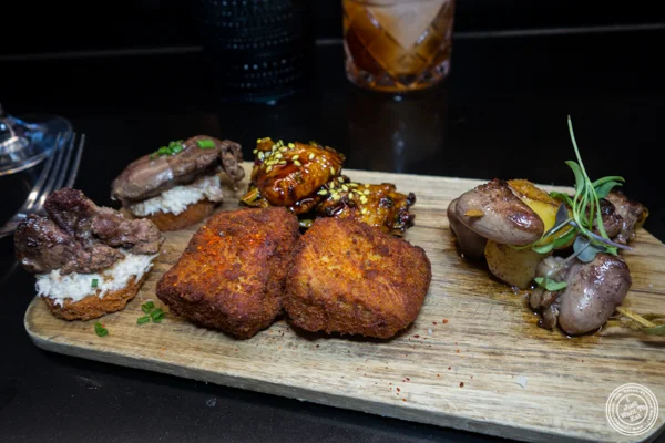 Giblets platter at Le Coq Rico in NYC, NY