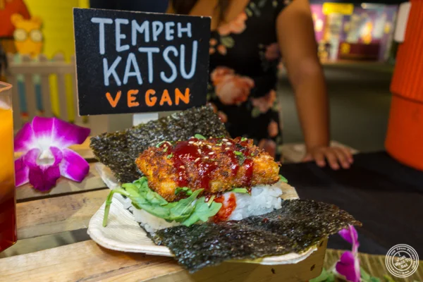 Tempeh Katsu from Eemas at LSC After Dark