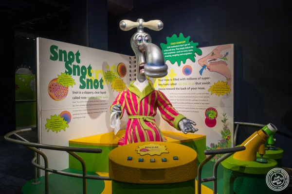 Grossology exhibit at The Liberty Science Center in Jersey City