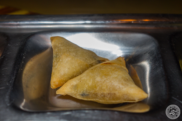 Samosa at Vatan in Murray Hill
