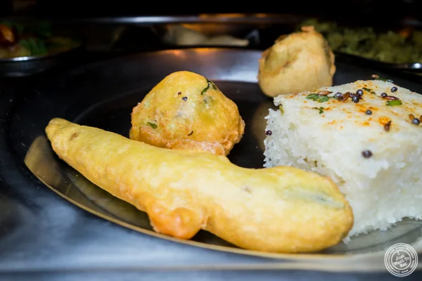 Mirchi Bhajia at Vatan in Murray Hill