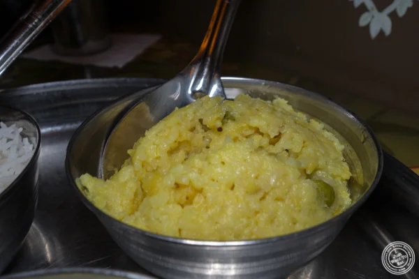 Twice cooked rice at Vatan in Murray Hill