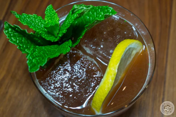 Market Smash cocktail at Union Square Cafe in NYC, NY