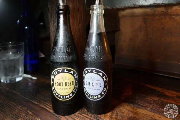Boylan sodas at Paulie Gee's in Greenpoint, Brooklyn
