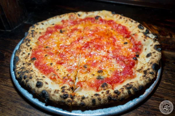 Brian de Palma pizza at Paulie Gee's in Greenpoint, Brooklyn