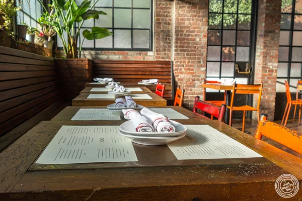 Dining room at Cata on the Lower East Side