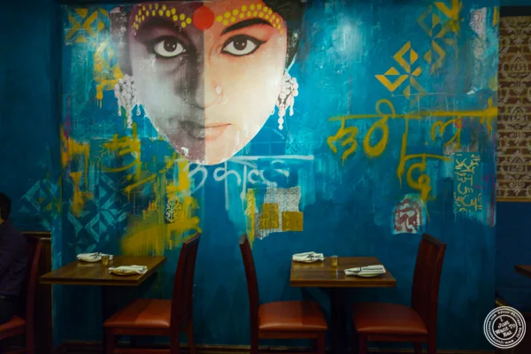 Painting at Soul Curry in Hoboken, NJ