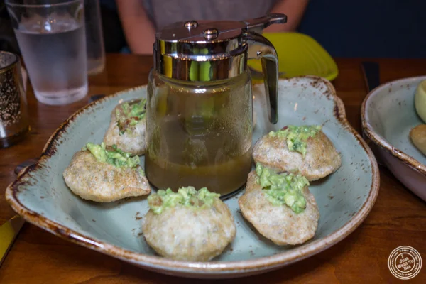 Pani Puri at Soul Curry in Hoboken, NJ