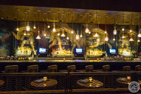 Bar area at Vandal in the Lower East Side