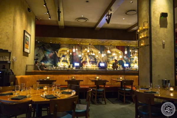 Dining room at Vandal in the Lower East Side