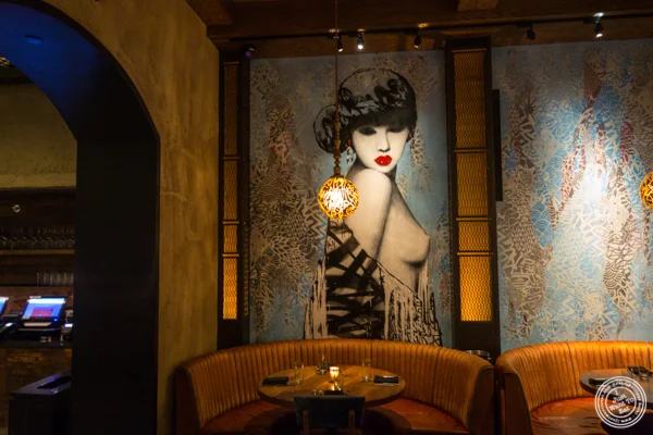 Dining room at Vandal in the Lower East Side