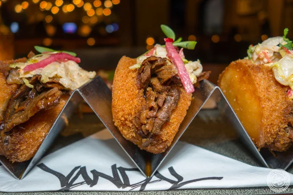 Crispy bao buns at Vandal in the Lower East Side