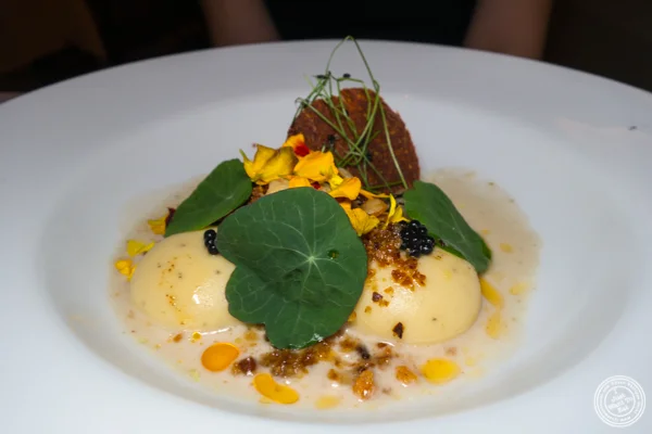Kennebec potato gnocchi at Elizabeth's Gone Raw in Washington DC