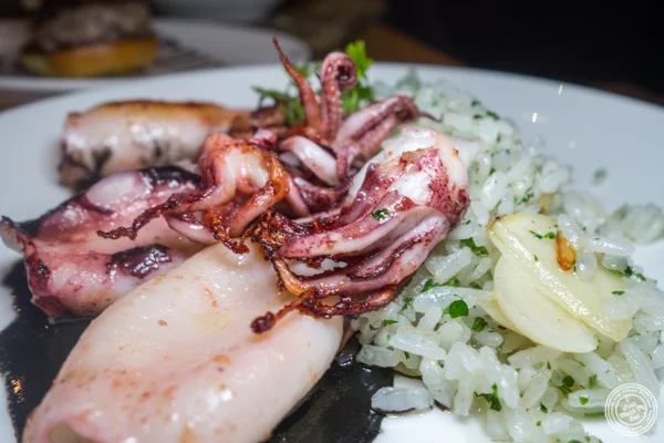 Calamares en su tinta at Jaleo in Washington DC