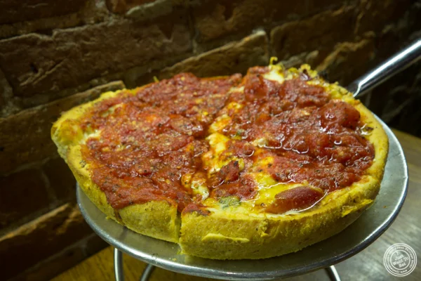 Pizza at Pi Pizzeria in Washington DC
