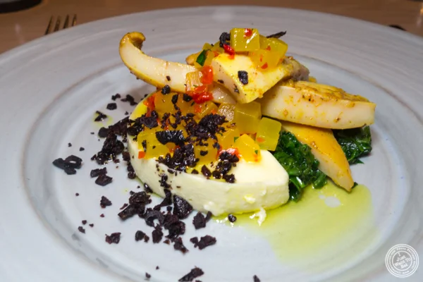 Cuttlefish confit at Kinship in Washington DC