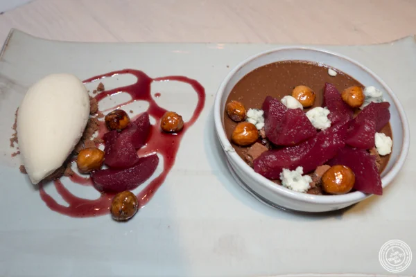 Chocolate pot de creme at Kinship in Washington DC