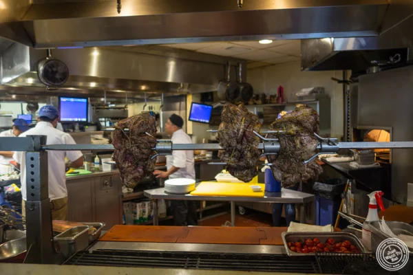 Open kitchen at Zaytinya in Washington DC