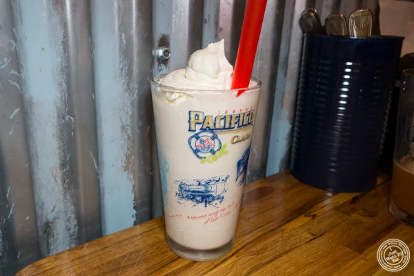 Milkshake at American Hall Beer and Arcade in NYC, NY