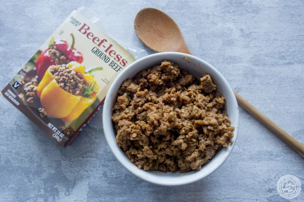Meat-less beef from Trader Joe’s