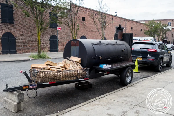 Smoker near Hometown Bar-B-Que in Brooklyn