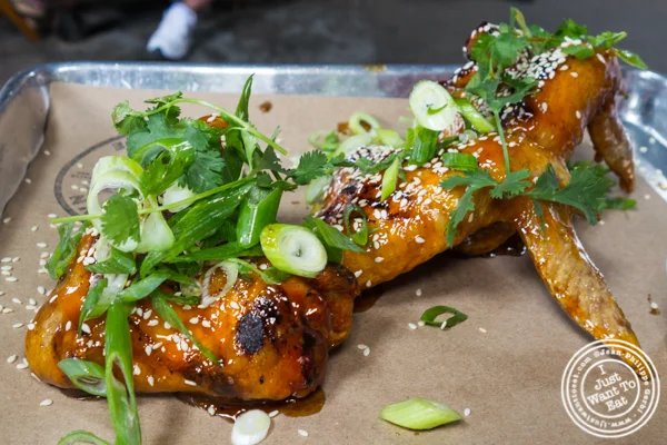 Hot Vietnamese wings at Hometown Bar-B-Que in Brooklyn