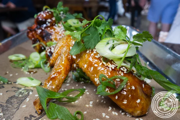 Hot Vietnamese wings at Hometown Bar-B-Que in Brooklyn