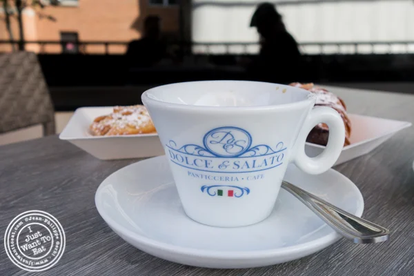 Espresso at Dolce & Salato in Hoboken, NJ