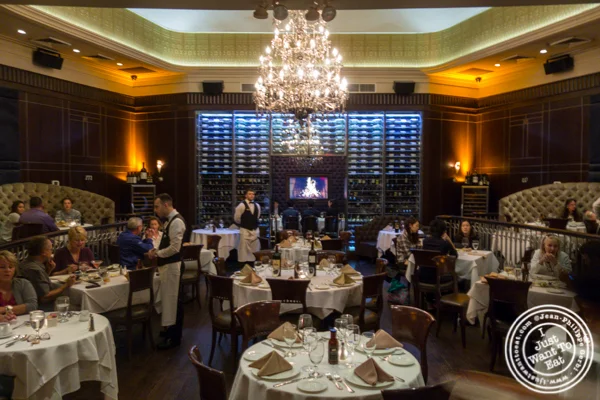 Dining room at Empire Steakhouse in NYC, NY