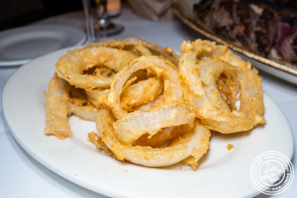 Onion rings at Empire Steakhouse in NYC, NY