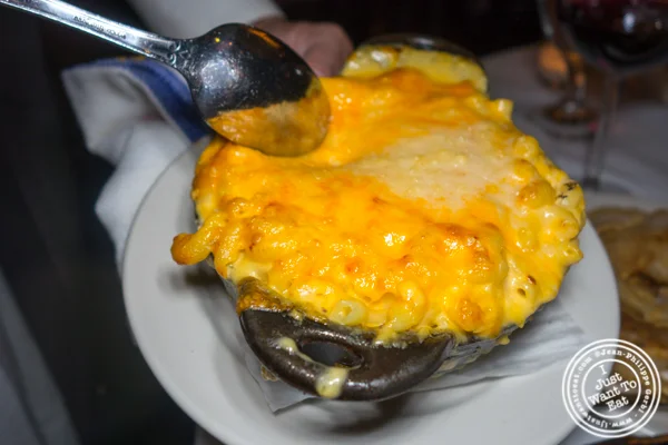 Truffle Mac and cheese at Empire Steakhouse in NYC, NY