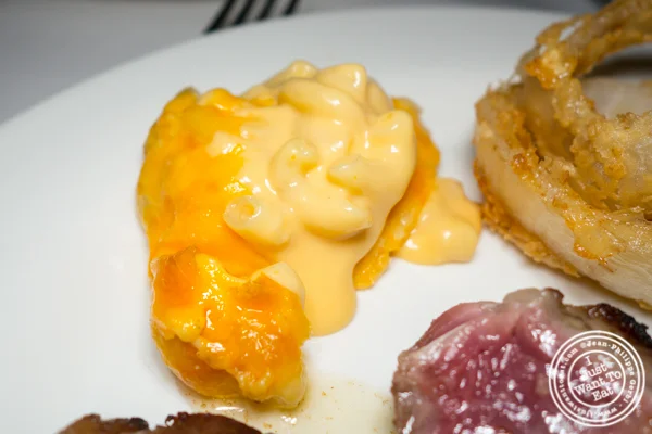Truffle Mac and cheese at Empire Steakhouse in NYC, NY