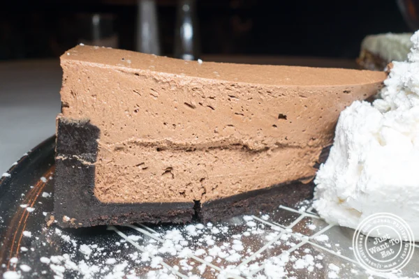 Chocolate mousse cake at Empire Steakhouse in NYC, NY