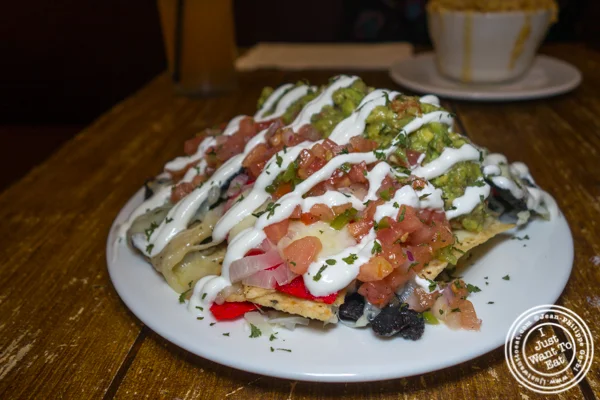 Nachos at The Freckled Moose in Astoria, Queens