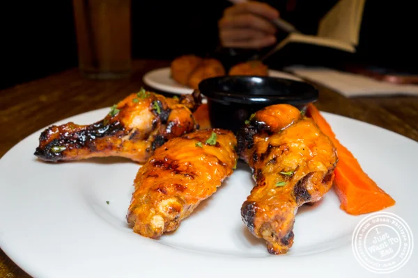 Wings at The Freckled Moose in Astoria, Queens