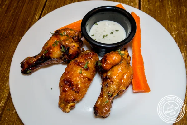 Wings at The Freckled Moose in Astoria, Queens