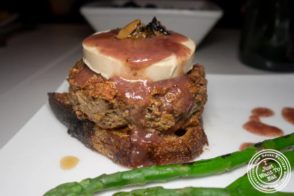 Tournedos Rossini at Delice & Sarrasin in the West Village